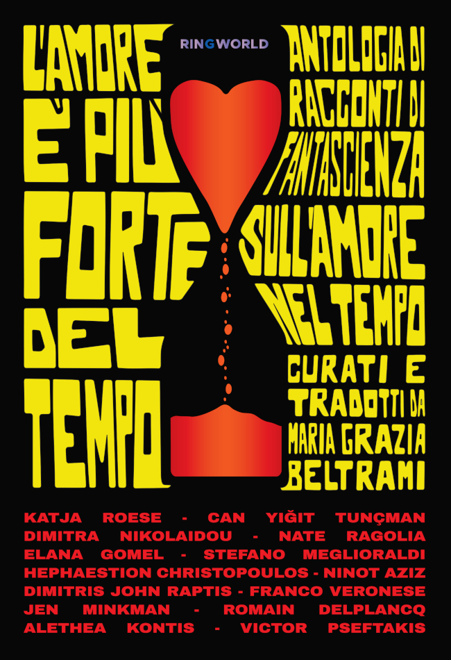 Quattordici storie visionarie provenienti da ogni angolo del mondo. Quattordici racconti della più pura fantascienza, opere originali uscite dalle penne dei più influenti autori indie del settore. Tutte storie in cui il Tempo non ha dominio: la sua presa sull’umanità scardinata dall’Amore, che è la vera, unica forza che manda avanti il mondo.