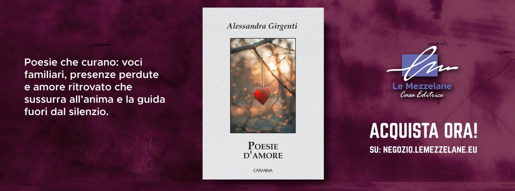 Poesie che curano: voci familiari, presenze perdute e amore ritrovato che sussurra all’anima e la guida fuori dal silenzio.